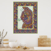 Louis Wain Vintage Fantasy Wallpaper Cat Poster ポスター (キッチン)