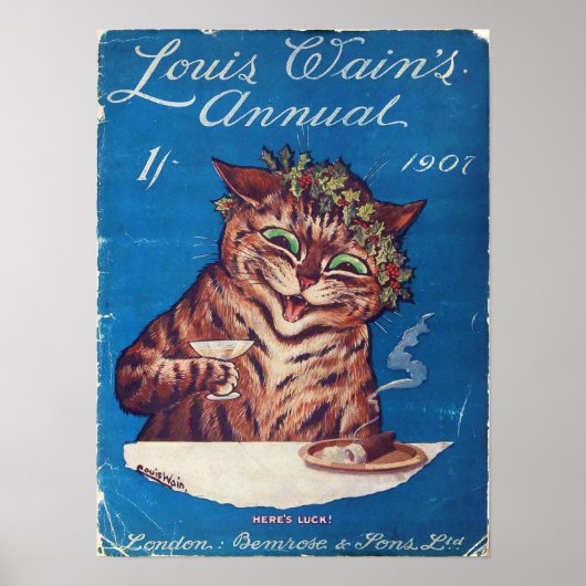 Louis Wains Annual 1907 ポスター (正面)