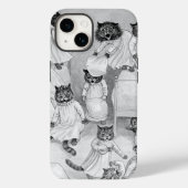 Louis Wain's Kittens in the Dorm Case-Mate iPhoneケース (裏面)