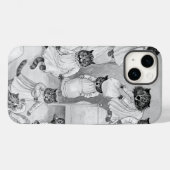 Louis Wain's Kittens in the Dorm Case-Mate iPhoneケース (裏面 (横))