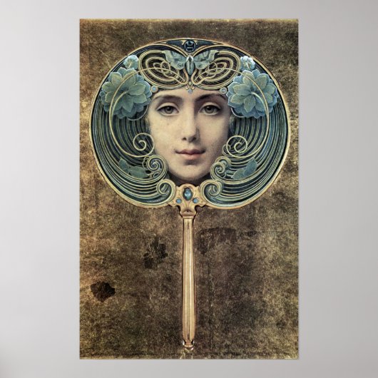 Louis Welden Hawkinsによるファンチャーオーフゴールデネムグラウンドバイルイ ポスター (正面)