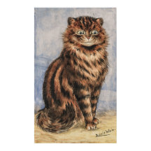 Louis William Wainによる警告虎猫