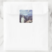 Louis XIV as Apollo, Slayer of Python スクエアシール (バッグ)