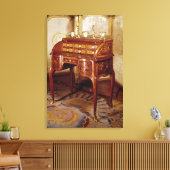 Louis XV書の机 キャンバスプリント (インサイチュ (リビング))