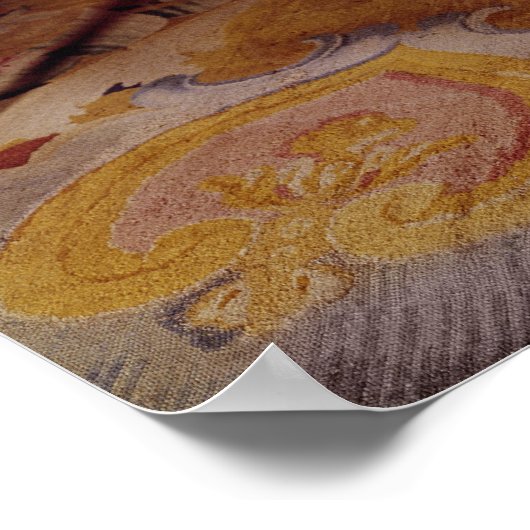 Louis XV書の机 ポスター (角)