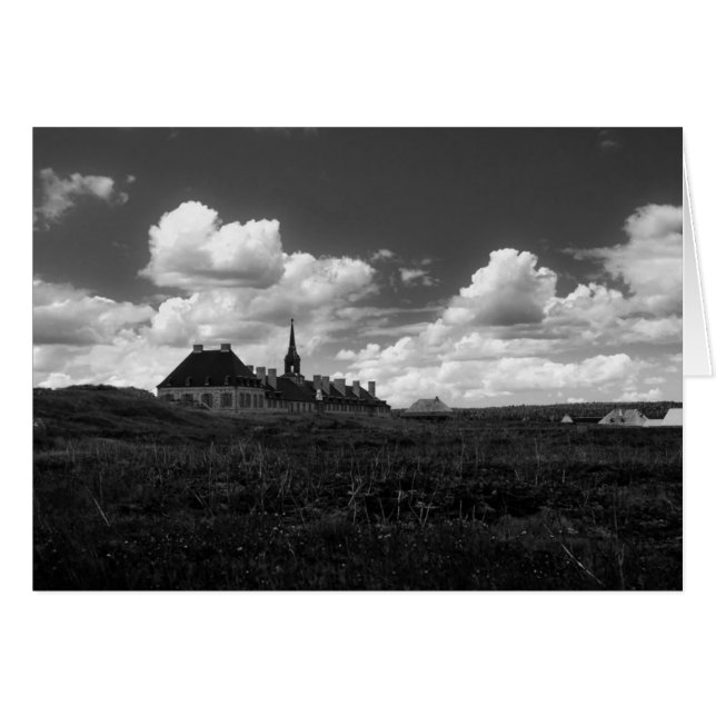 Louisbourgの要塞 (正面横)