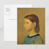 Louise Millet, c.1863 ポストカード (正面/裏面)