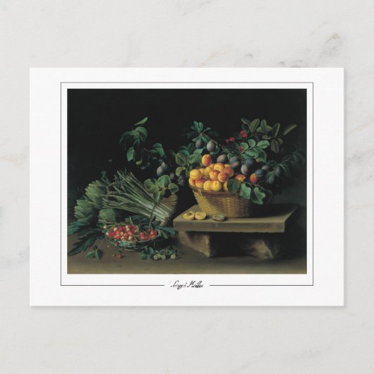 Louise Moillon #10 -ファインアートはがき ポストカード (正面)