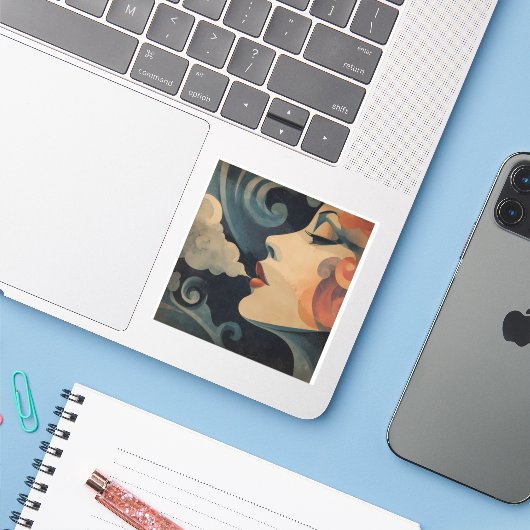 Louise sticker シール (ノートパソコンとiPhone)