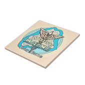 Louisiana Caduceus Nurse Tile タイル (側面)