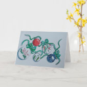 Louisiana Christmas card カード (黄色い花)