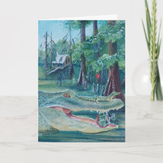 Louisiana Christmas card カード