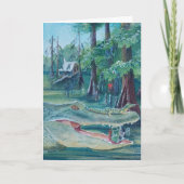 Louisiana Christmas card カード (正面)