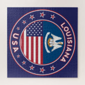 Louisiana, Louisiana phone case, sticker, bag ジグソーパズル (横)