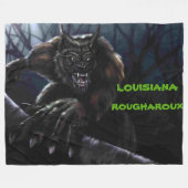 LOUISIANA ROUGAROUX フリースブランケット (正面(横))