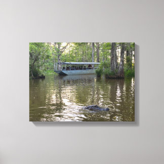 Louisiana Swamp Tour Canvas Print キャンバスプリント