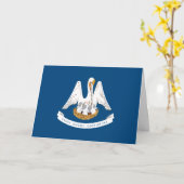 Louisianian Flag, Flag of Louisiana カード (黄色い花)