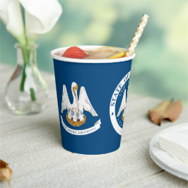 Louisianian Flag & Seal, Flag of Louisiana 紙コップ