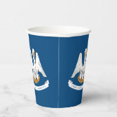 Louisianian Flag & Seal, Flag of Louisiana 紙コップ (右)