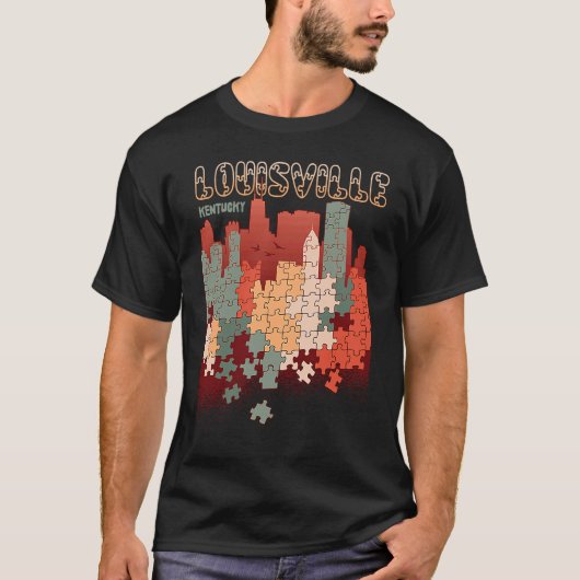 Louisville In Kentucky Travel Souvenir Tシャツ (正面)