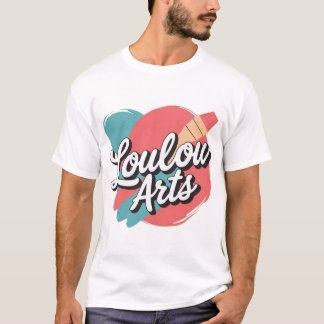 Loulou Arts Abstract Hoodie - Men's Basic T-Shirt Tシャツ