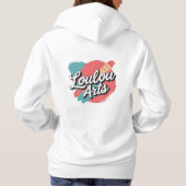 Loulou Arts Logo Hoodie – Creative Artist T-Shirt パーカ (裏面)