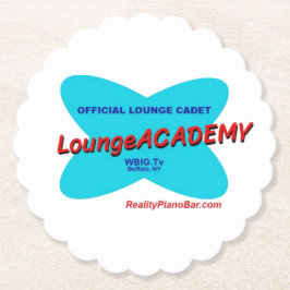 Lounge Academy Retro Cool Buffalo NY Piano Bar ペーパーコースター