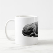 Lounge Dog Morning Mug コーヒーマグカップ (左)
