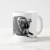 Lounge Dog Morning Mug ジャンボコーヒーマグカップ (正面右)