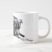 Lounge Dog Morning Mug ジャンボコーヒーマグカップ (右)