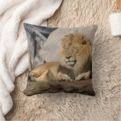 Loungingライオン クッション (ブランケット)