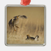 Loup郡のlekの男性のソウゲンライチョウ メタルオーナメント (正面)