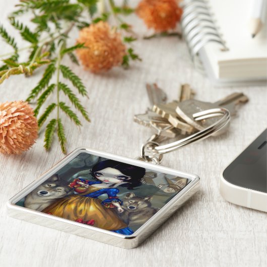 "Loup-Garou: Blanche Neige" Keychain キーホルダー (側面)