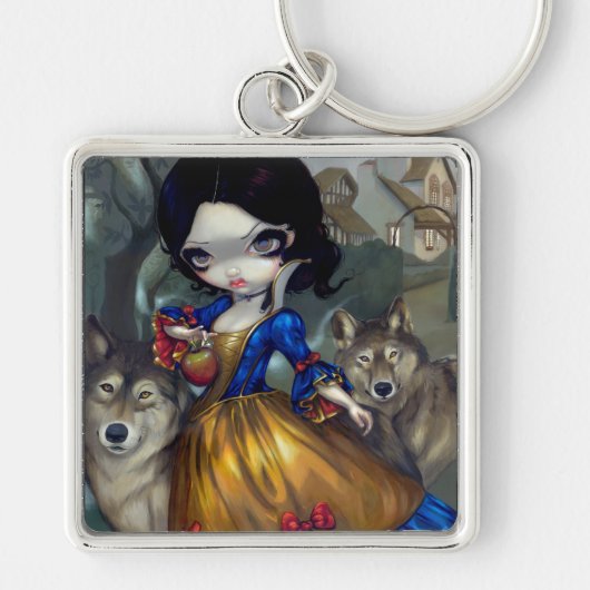 "Loup-Garou: Blanche Neige" Keychain キーホルダー (正面)