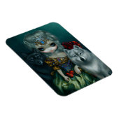 「Loup-Garou: La Grande Pretresse」フレックス・マグネット マグネット (右側)