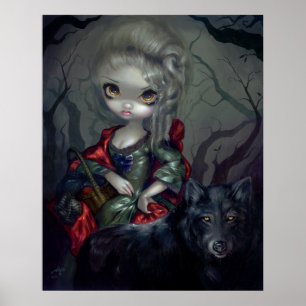 Loup-Garou: Le Petit Chaperon Rouge ARTプリントウルフ ポスター
