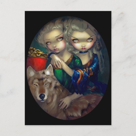 「Loup-Garou: Les Jumeaux」ポストカード ポストカード (正面)