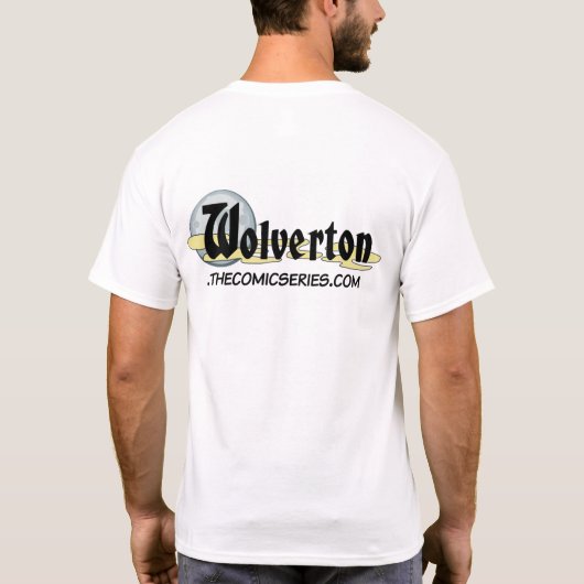 LOUP GAROU Men's T-Shirt Tシャツ (裏面)