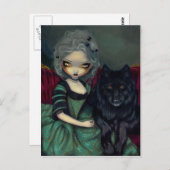 "Loup-Garou: Noir"郵便はがき ポストカード (正面/裏面)