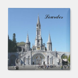 Lourdes - basilica - basilique - France マグネット
