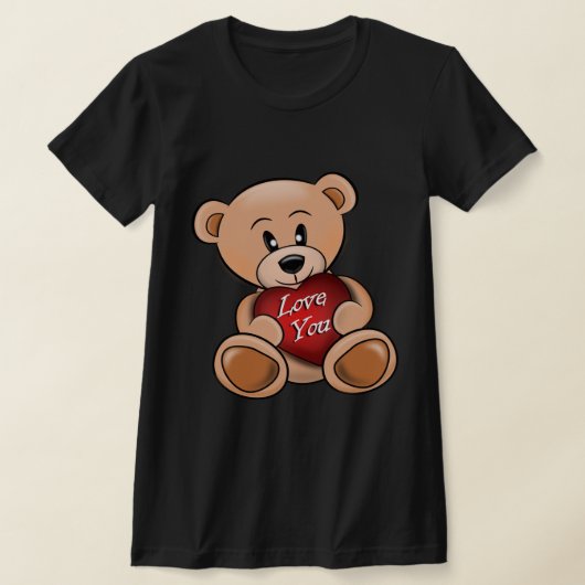 L'ourson t'aime tシャツ (レイダウン)