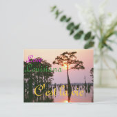 Lousiana/Atchafalayaの洗面器 ポストカード (スタンド正面)