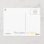 Lousiana/Atchafalayaの洗面器 ポストカード (裏面)