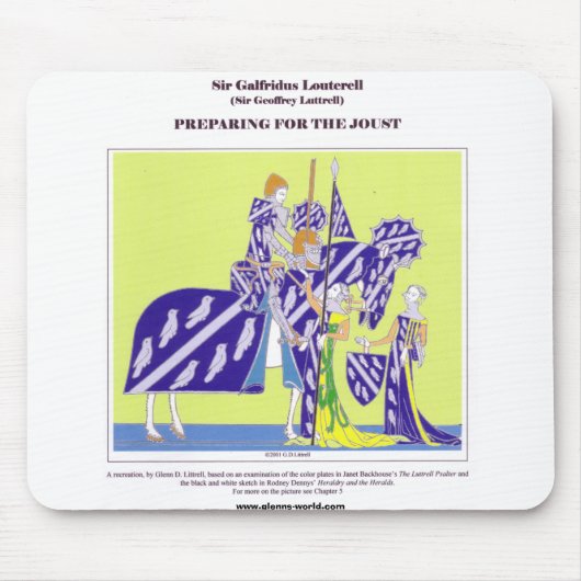 Louterell Mousepad マウスパッド (正面)