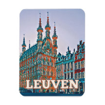 Louvain Belgique Photo Vintage 