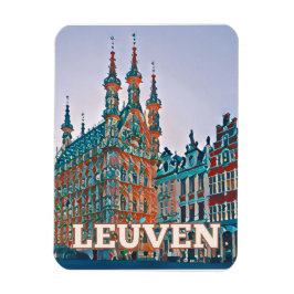 Louvain Belgique Photo Vintage マグネット