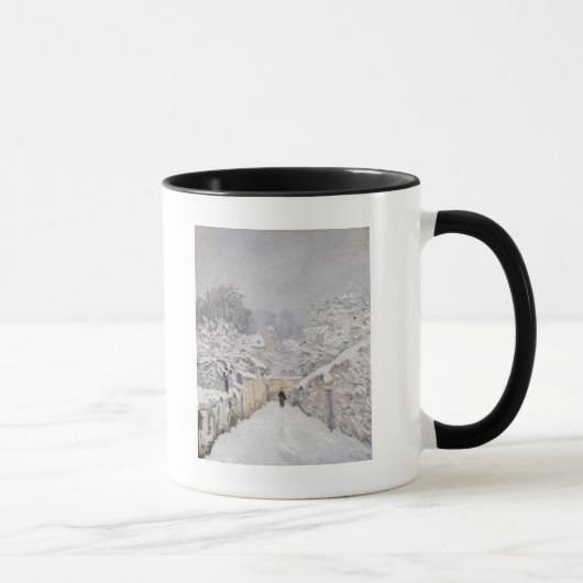 Louveciennes 1878年の雪 マグカップ (右)