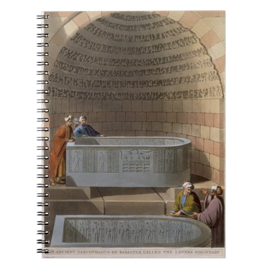 Lovと呼ばれるBasaltesの古代石棺 ノートブック (正面)
