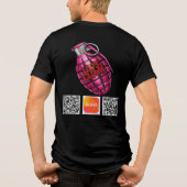 LOV3 CLOWN and LOV3 GRENADE トライブレンドＴシャツ (裏面)