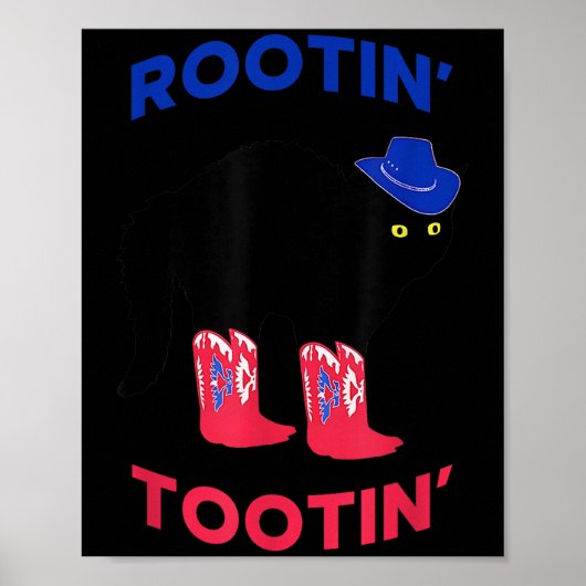 Lovable Cowboy Cat, Rootin Tootin Cat  ポスター (正面)